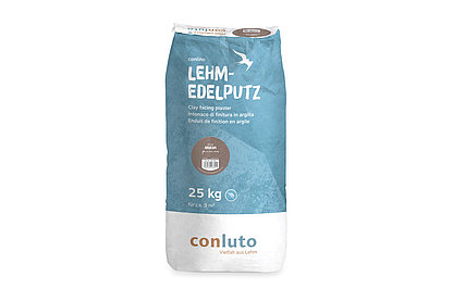 conluto Lehm-Edelputz im 25kg Sack - Farbton Ardesia