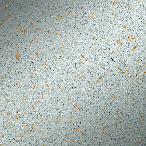 Lehm-Edelputz (CP 146-Muschel) mit Strohfaser