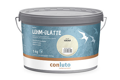 conluto Lehm-Glätte im 5kg Eimer - Farbton Verona