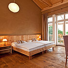 Lehmputz Schlafzimmer Gutshaus Stellshagen
