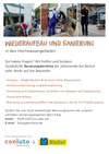 Flyer Wiederaufbau und Sanierung